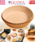 100 PCS Air Fryer Liners Disposable Paper Liner for Baking Roasting Microwave