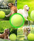 Jumbo 9.5" Large Pet Dog Tennis Ball Thrower Chucker Launcher Play Toy w/ Pump