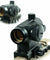 Tactical Reflex Red Green Dot Sight Scope with Dual Low / High Profile QR Mounts
