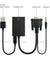 VGA To HDMI Output 1080P HD+ Audio TV AV HDTV Video Cable Converter Adapter