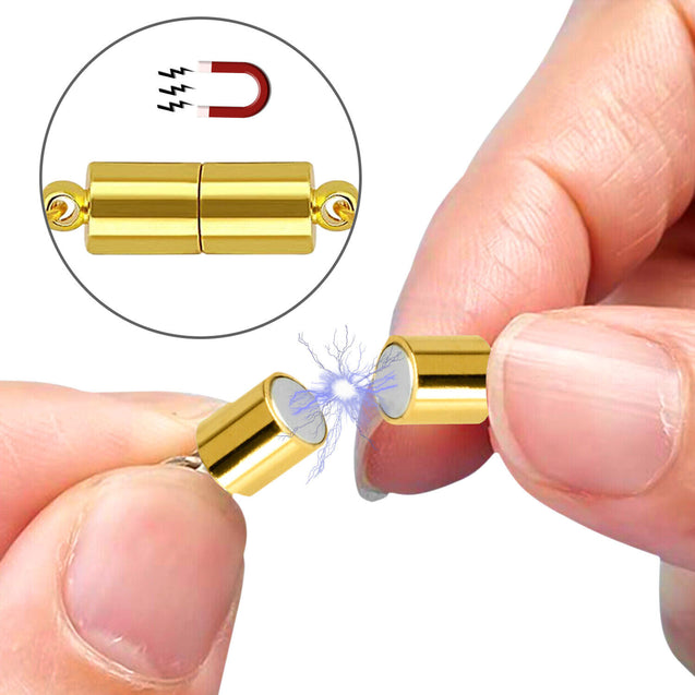 Magnetic Lobster Claw Lock Clasps DIY Necklace Bracelet Jewelry Hook Extender
