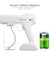 Wireless Nano Blue Light Steam Spray Disinfection Sprayer Gun 800ML USB Charging