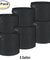6 Pk Grow Bags Plant Fabric Pot Nursery Soil Bag with Handles Thickened Nonwoven