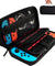 Carrying Case for Nintendo Switch with 20 Game Cartridge Holders Black Xmas Gift