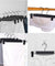 10-80 Pack Adjustable Clip Clothes Pants Hanger Trousers Skirt Dress Slack Rack