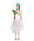 Kids Girls Halloween Unicorn Costume Fancy Dress Cosplay Party Week Suit Outfit