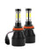 4-Side H11 LED Headlight Bulbs H8 H9 Kits 2800W 280000LM Power 6000K White BLACK