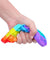 4 PACK Rainbow Popit Fidget it Pop Toy Push Bubble Sensory Set Stress Relief