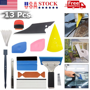 PRO Window Tinting Tools Kit Auto Car Vinyl Wrap Application Tint Film TUCK USA