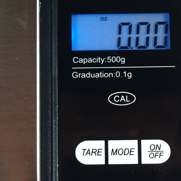 CS-500 500g x 0.1g  Digital Pocket  Portable Jewelry Scale - 5pcs Lot