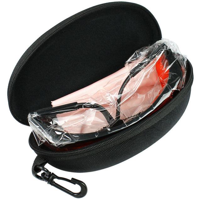 532nm Tinted Laser Safety Glasses Goggles - Protective Case + Cleaning Cloth