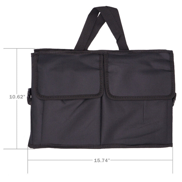 Trunk Cargo Organizer Folding Collapsible Caddy Storage Bag Bin Car Truck SUV