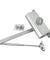65-85 Kgs Size 4 Commercial Door Closer Silver Aluminium Alloy Heavy Duty