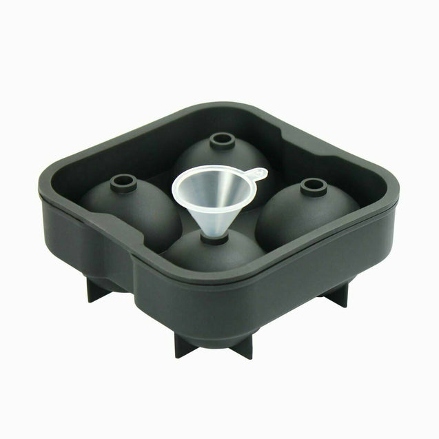 ICE Balls Maker Round Sphere Tray Mold Cube Whiskey Ball Cocktails Silicone