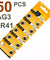 50 PCS LR41 AG3 392 LR736 1.5V Alkaline Battery for Watch Remote US Free ship