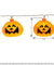 16 LED Halloween Pumpkin String Light Home Decoration Party Indoor outdoor 9 ft