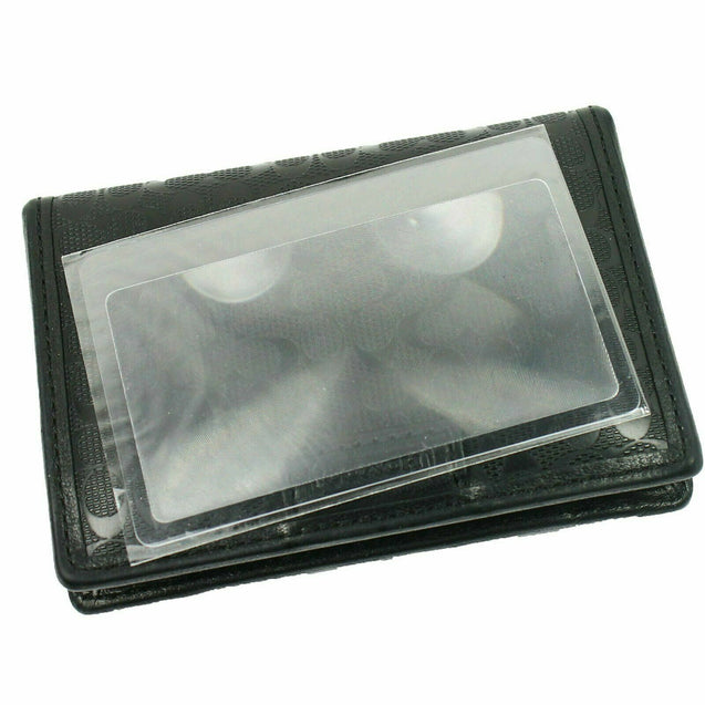 10 PCS Credit Card Sized Wallet Pocket 2X Magnifier Magnifying Reading Glass