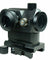 Tactical Reflex Red Green Dot Sight Scope with Dual Low / High Profile QR Mounts