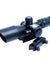 2.5-10x40 Rifle Scope Mil-dot Illuminated Red Laser 20/11mm Rail Mounts
