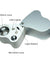Illuminated 30X - 60X Jewelers Loupe Lighted Magnifier US Free Shipping