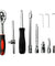 46pcs 1/4 Ratchet Wrench Combination Package Socket Tool Set Auto Car Repairing