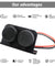 Waterproof Power Dual Socket Car Motorcycle Cigarette Lighter Plug 12V Outlet 