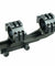 Tactical PEPR style Cantilever Rifle Scope Mount with 30mm-1" Reducer Adapters