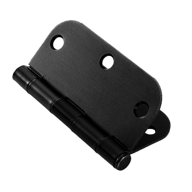 25 Pack 3.5" Dark Oil Rubbed Bronze Interior Door Hinges 5/8" Radius ORB Hinge
