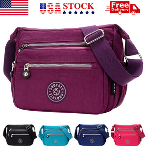 Waterproof Messenger Cross Body Ladies Handbag Bag Shoulder Bag Women Purse 