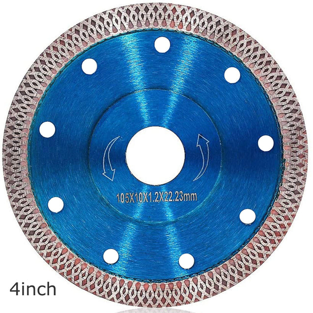 Porcelain Tile Turbo Diamond Dry Cutting Saw Blade/Disc Grinder Wheel 4/4.5"