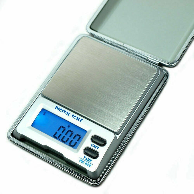 DS-18 500g x 0.01g Digital Pocket Precision Scale with Calibration Weights