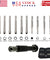 10 Pcs Carburetor Adjustment Tool Screwdriver Kit for Common 2 Cycle Carburator