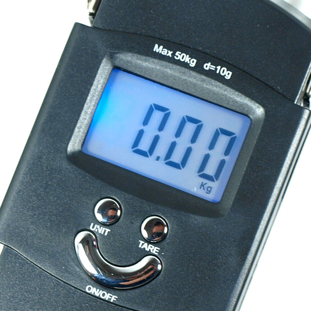 Digital Hanging Scale 50KG 110lbs x 0.02lb Travel Luggage Scale Fishing Scale