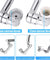 2 Pack Universal 1080° Swivel Robotic Arm Swivel Extension Abs Faucet Aerator
