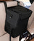 Car Trash Can with Lid Garbage Bag for Vehicle Portable Leak Water Proof Black 