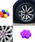20PCS 19mm Car Hub Screw Cover Car Wheel Nut Lug Dust Cover Caps Bolt Rims Tire