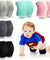 5 Pairs Crawling Knee Pads Safety Anti-slip Walking Leg Elbow Protector for Baby