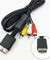 Audio AV RCA+AC Cable Power Supply Adapter Cord For Sony Playstation 1/2 PS2 FAT