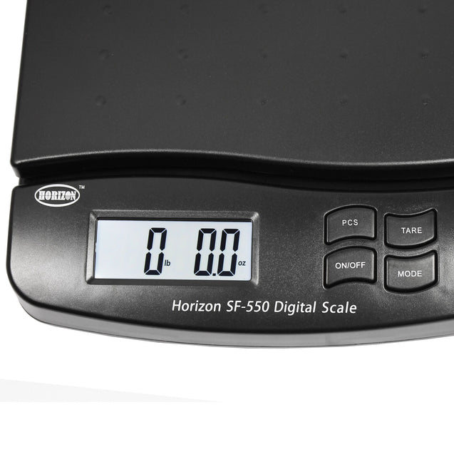 Horizon 66LB x 0.1oz Digital Postal Shipping Scale SF-550 V4 Desktop Scale Black