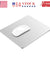 Aluminum Metal Mouse Pad Mat Smooth Magic Ultra Thin Double Side Mouse Mat