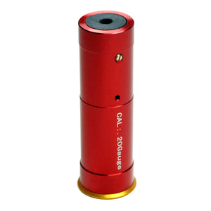 Red Dot Laser Bore Sight  20 Gauge Barrel Target Cartridge Boresighter 20 GA