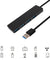 4-Port Ultra-Slim Data USB 3.0 Hub Adapter Data Super Speed Mac PC Laptop HDD