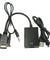 VGA To HDMI Output 1080P HD+ Audio TV AV HDTV Video Cable Converter Adapter