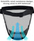 Anti-fog Shield Safety Full Face Super Protective Head Cover Transparent Mask US