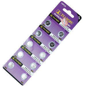 10 PCS LR69 AG6 371 LR921 1.5V Alkaline Battery for Watch Lighter