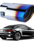 Car Exhaust Pipe Tip Rear Tail Throat Muffler Stainless Steel Round Accessories
