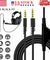 Replacement Audio Cable Cord Volume Control for Astro A10 A40 Gaming Headset 2M