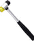 25mm / 30mm Rubber & Nylon Mallet Rubber Handle Jewelers Hammer Window Glazing