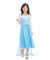 Girl Costume Dress Frozen Anna Elsa Cosplay Skirt Performance Party Halloween