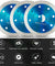 Porcelain Tile Turbo Diamond Dry Cutting Saw Blade/Disc Grinder Wheel 4/4.5"